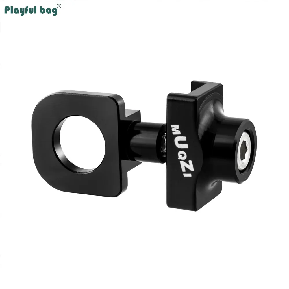 Tensor de cadena de bicicleta de marcha única plegable, ajustador de cadena CNC de aleación de aluminio, anticaída, ATA14 - imagen 5