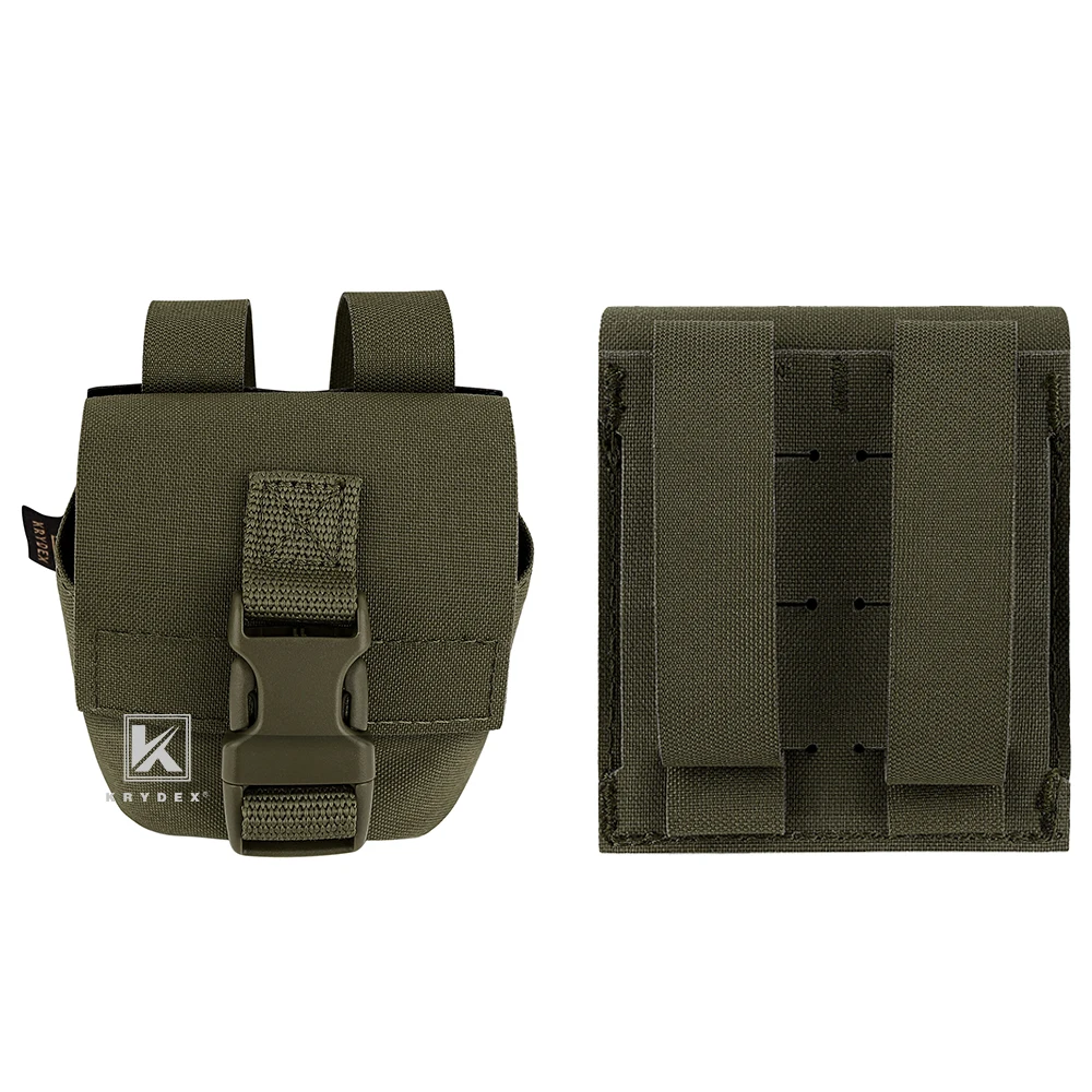 KRYDEX LBT Tactical Frag Grenad Pouch Durable Small Handy Army EDC Pouch Bag Paintball Hunting Airsoft Military Gear - imagen 5