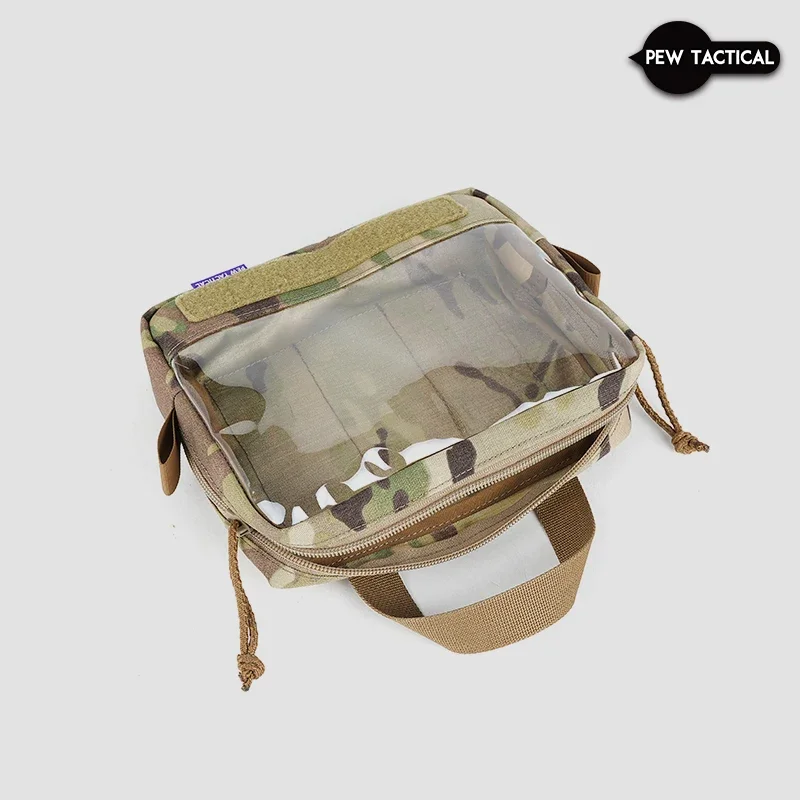 PEW-sujetadores de gancho para ventana transparente, táctico, mochila, accesorio colgante interior, bolsa de almacenamiento - imagen 5