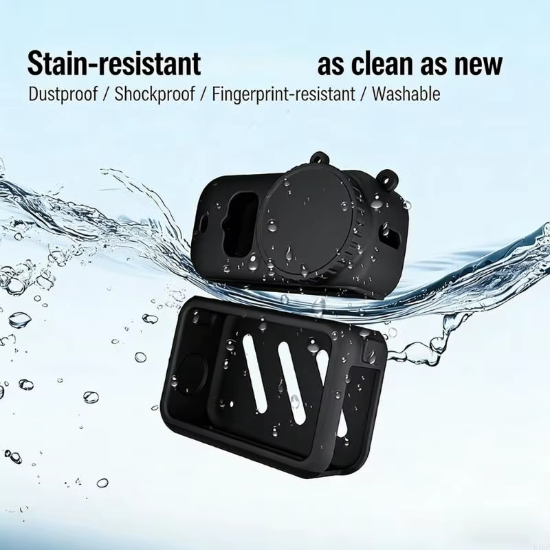 Funda estanca silicona para cámara de acción, textura suave protectora - imagen 5