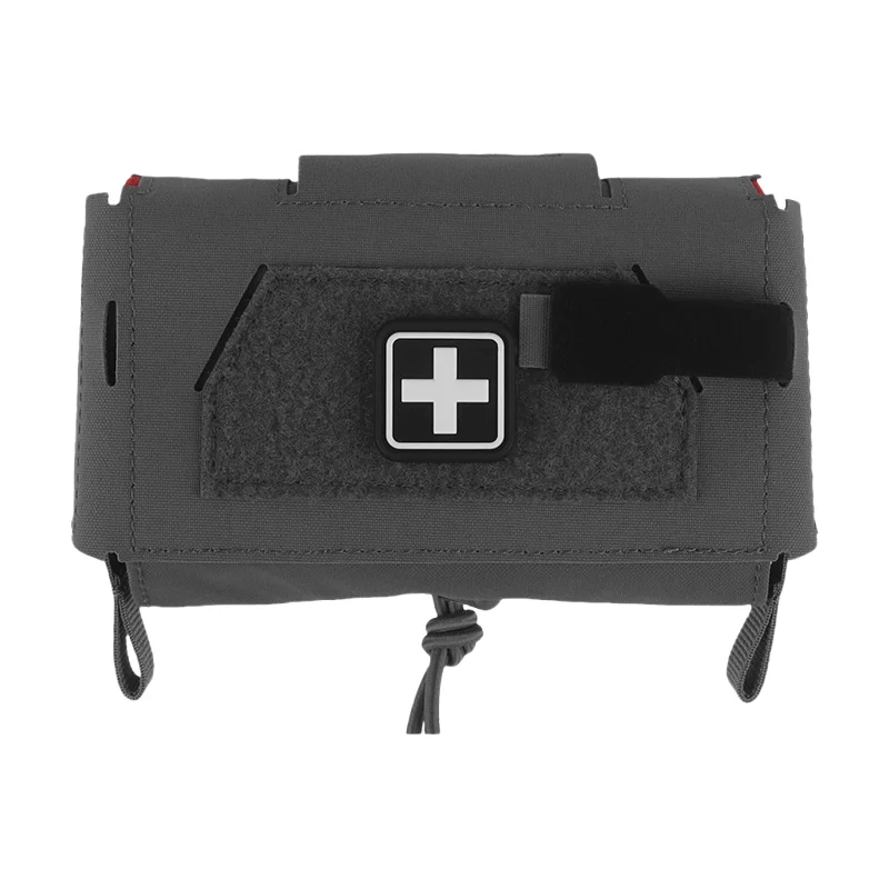 Bolsa compacta de primeros auxilios para exteriores V3 |   Organizador de primeros auxilios impermeable |   Para senderismo y exploración de caza - imagen 4