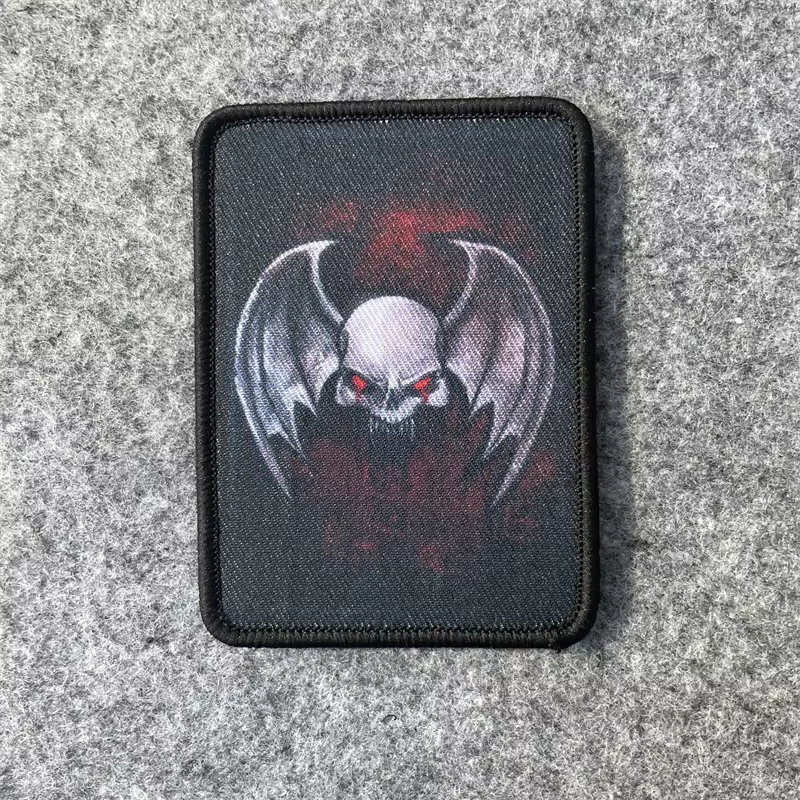 Parche táctico Night Lord 40k – Brazalete militar con gancho y bucle - imagen 4