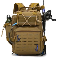 Bolsa de cintura impermeable multiusos para pesca y al aire libre
