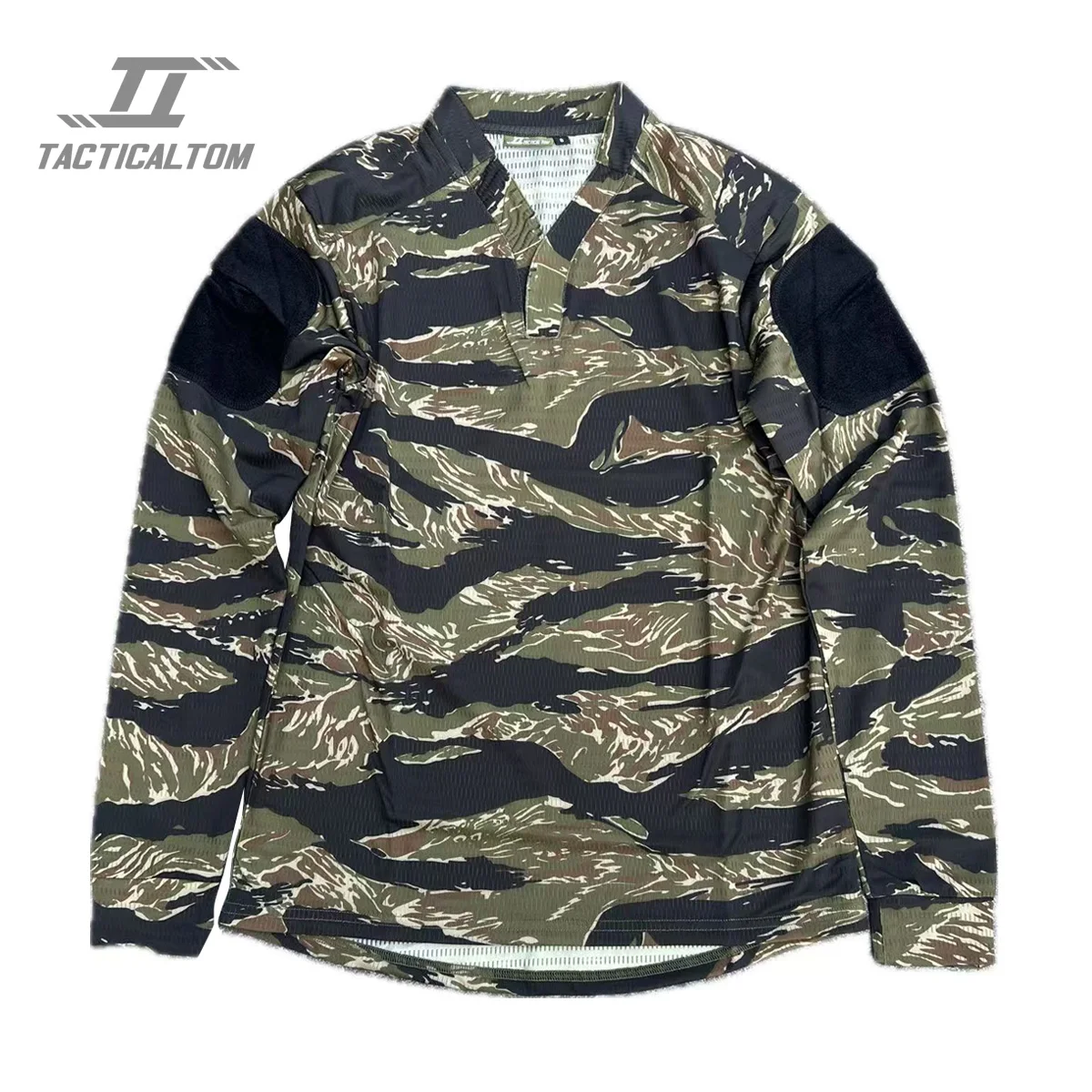 Camiseta de rugby estilo Velocity, camiseta táctica de manga larga de secado rápido, CAG Love Camo - imagen 2