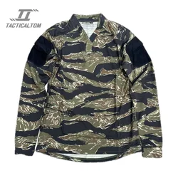 Camiseta de rugby estilo Velocity, camiseta táctica de manga larga de secado rápido, CAG Love Camo