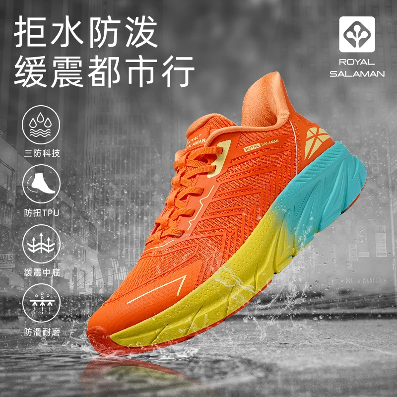 SALAMAN, zapatos para correr al aire libre para campo traviesa, zapatos de senderismo para hombres, zapatos antideslizantes para mujeres, zapatos de trekking, zapatillas de tobillo todoterreno de montaña - imagen 3