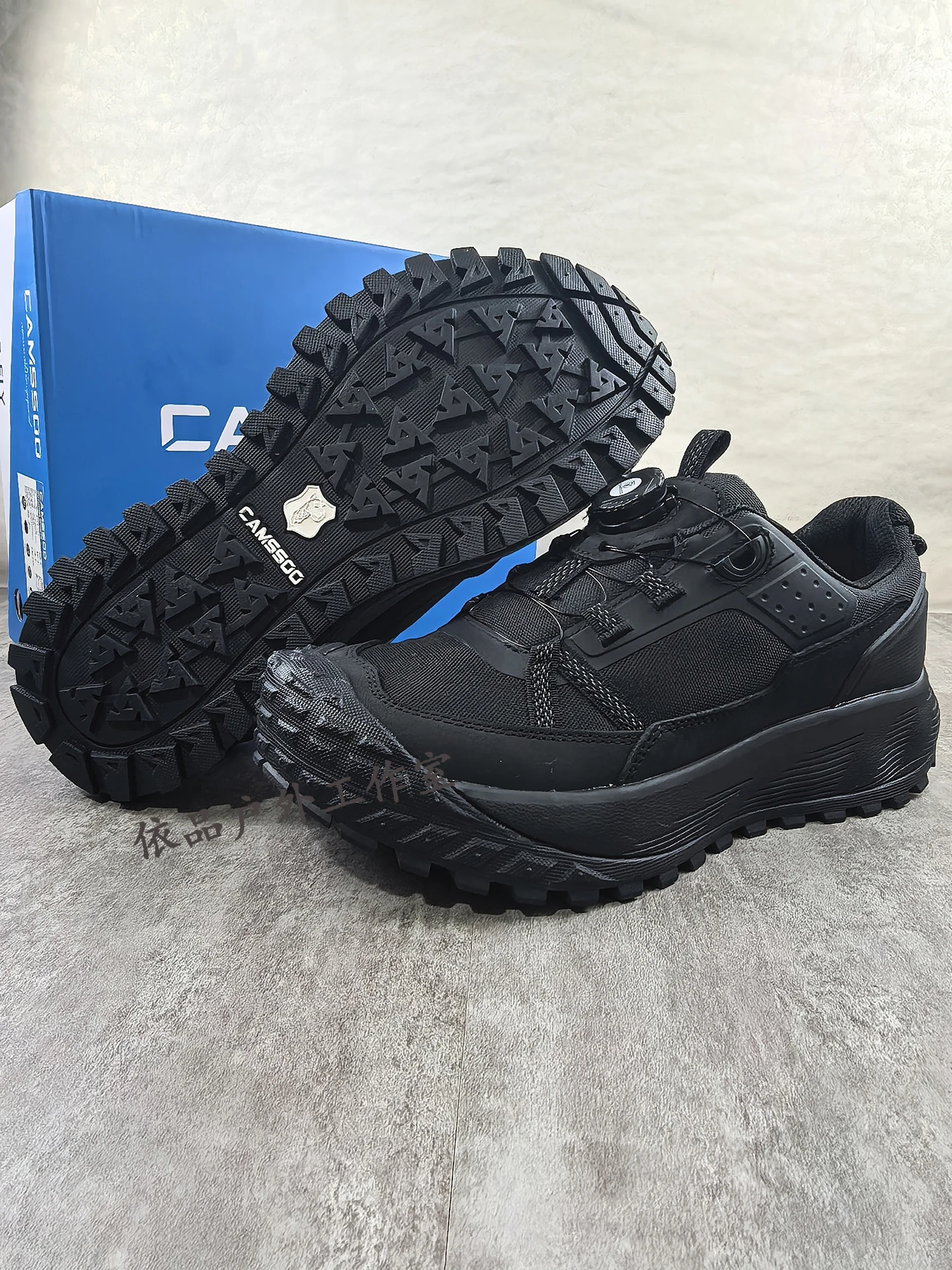 CAMSSOO-zapatos de senderismo impermeables para hombre, calzado deportivo para exteriores, botas ligeras de viaje para trekking, calzado todoterreno, zapatillas informales para correr - imagen 5