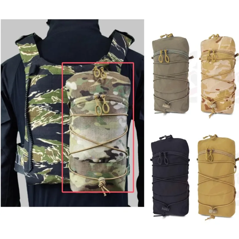 Deportes al aire libre FCPC V5 chaleco tablero bolsa 12X5 Vertical MOLLE bolsa de almacenamiento varios