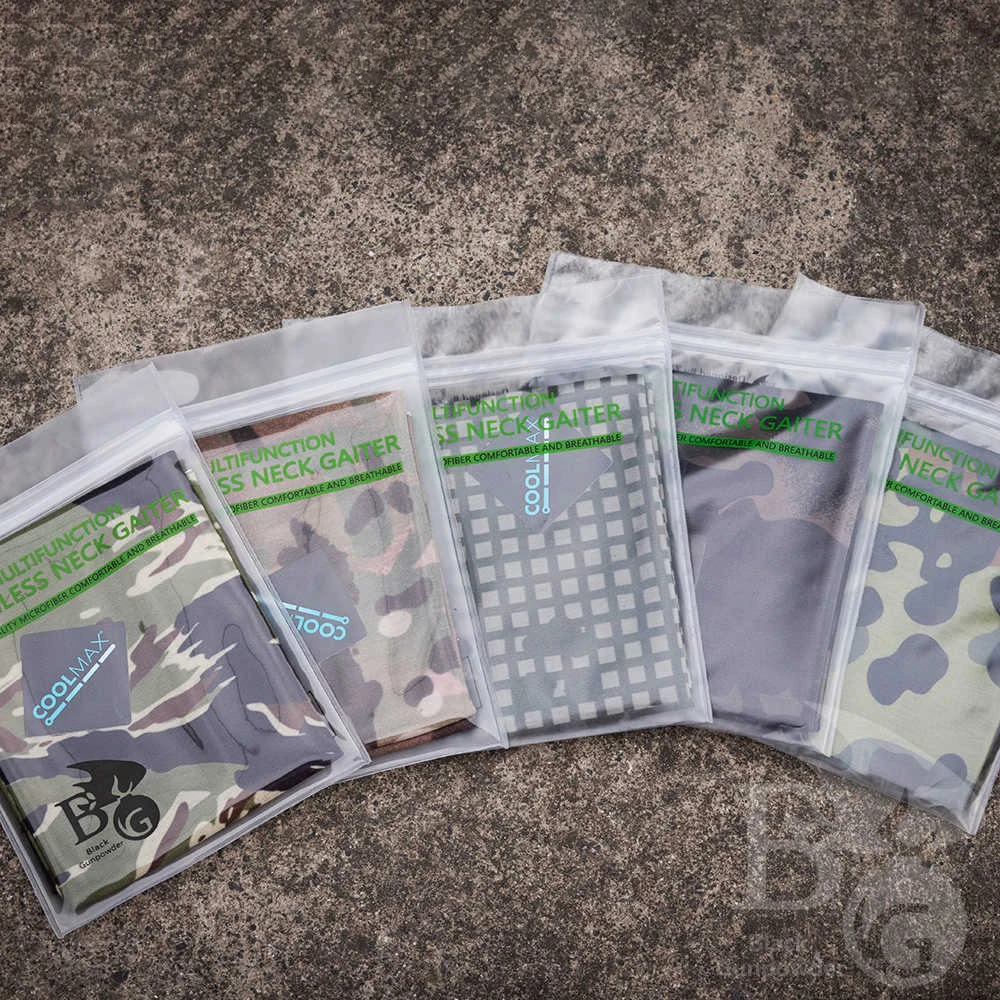 Bufanda de polaina de cuello de camuflaje multiterreno para ciclismo al aire libre que absorbe la humedad de secado rápido para entusiastas - imagen 5