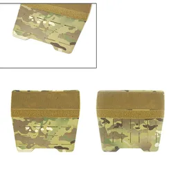 Chaleco táctico Abdominal de doble cara, placa MOLLE, tablero JJ, deflector protector Abdominal, tela compuesta láser