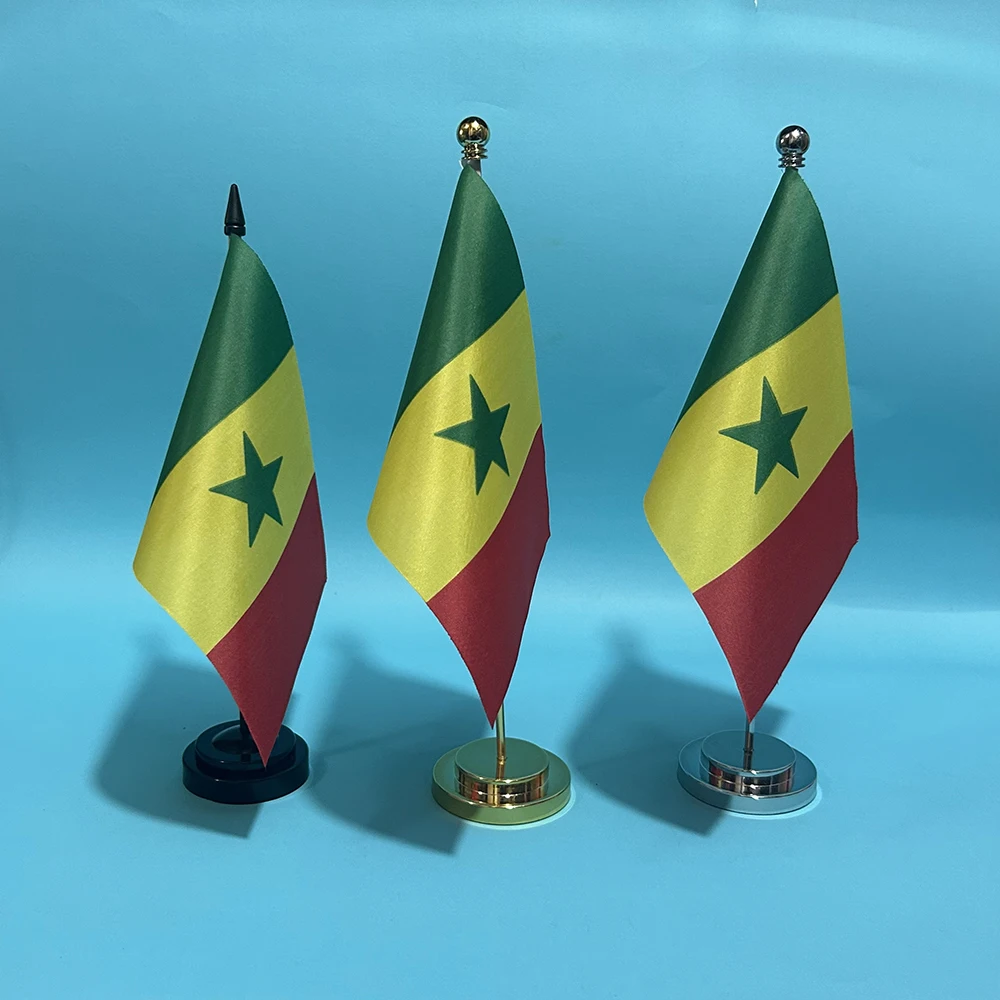 Bandera de escritorio SKY Senegal Poliéster nacional