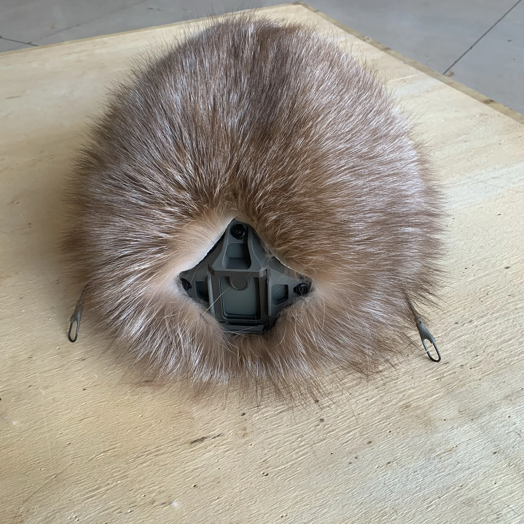 Funda de casco elegante, funda de casco de mapache de camuflaje forestal, funda de felpa para casco de corte alto WENDY MT/SF SX/XP - imagen 4