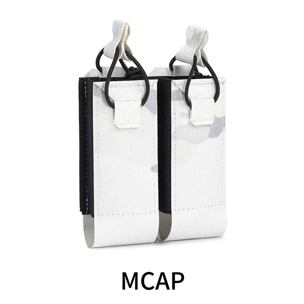 Bolsa doble Mag. 45, equipo táctico de doble cargador, Smg, Molle, Airsoft, Mpx, P90, Ump45, accesorios de equipo de caza, juego de guerra, Camping - imagen 5