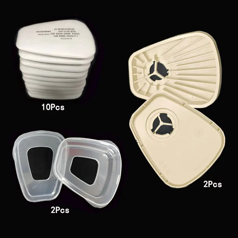 Filtro electrostático 5N11 de algodón 503/603, adaptador para respirador 6200/7502/6800, máscara de Gas, pintura, pulverización, accesorios de química
