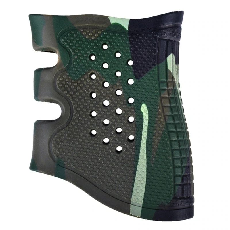 Empuñaduras de goma antideslizantes para pistola, accesorios de caza para pistola de aire de Paintball, revólver antideslizante - imagen 5