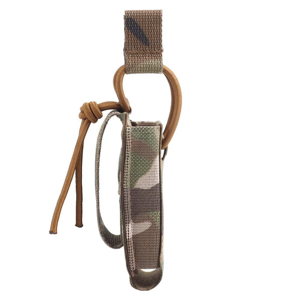 Equipo de caza, estuche para revistas de una sola pistola, extractor de cable elástico, sistema MOLLE para revistas de 9mm - imagen 4