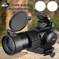 Nuevo telescopio de avistamiento M3, mira para pistola, mira de punto para riel Picatinny, mira telescópica de punto rojo de caza, 32mm con reflejo rojo/verde 2025