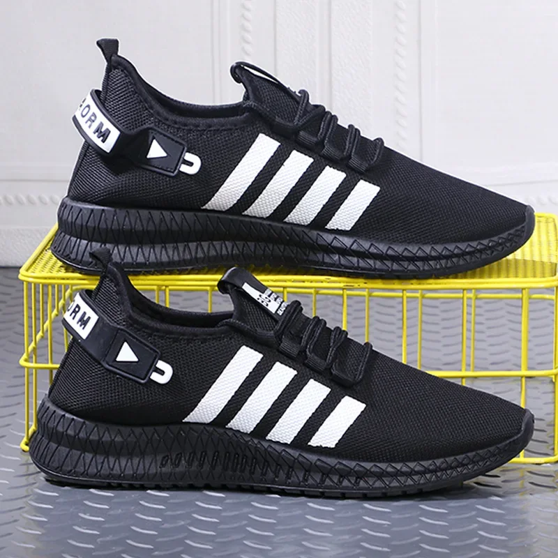 Zapatillas deportivas de malla antideslizantes transpirables ligeras - imagen 3