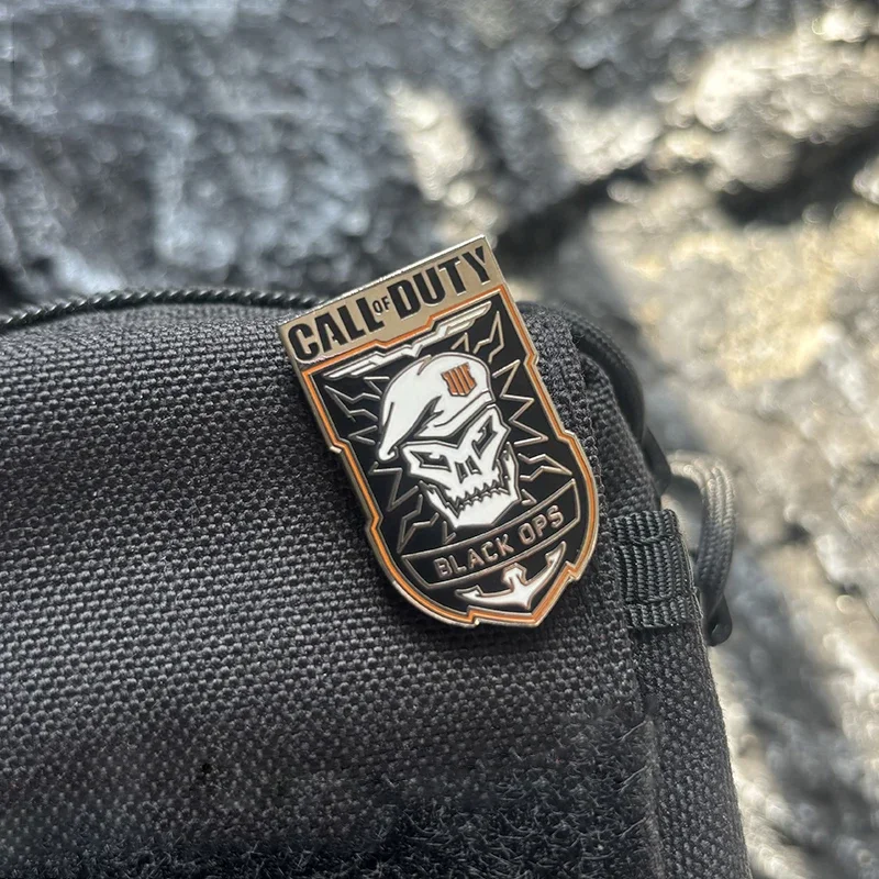 Emblema de juego de Metal, parches de Call of Duty, insignia de moral militar, accesorios tácticos, Parche de gancho y bucle DIY, pegatina de mochila - imagen 2