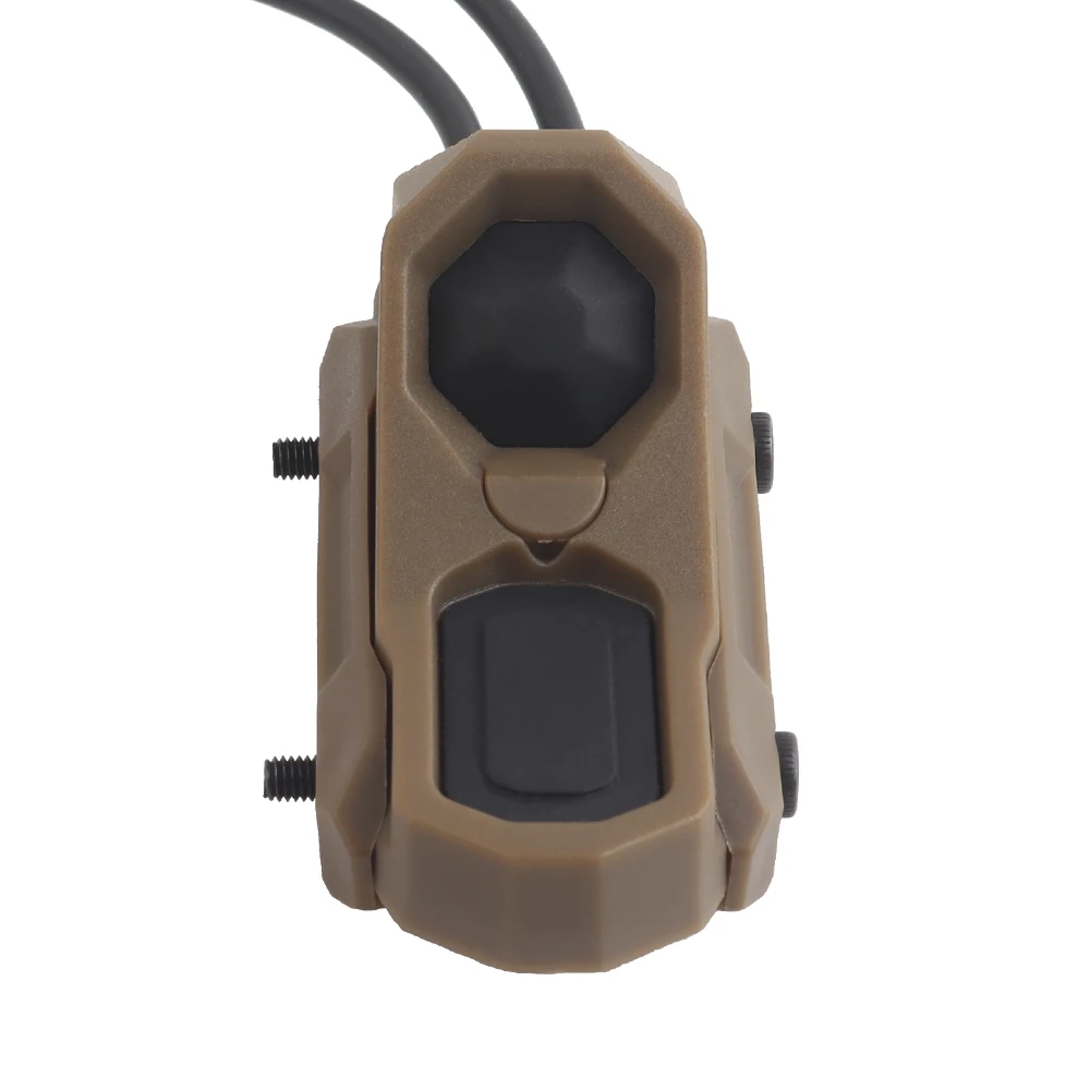 Cable táctico AXON 2,5/SF interruptor remoto en línea doble función cambiador de presión PEQ NG linterna Picatinny Rail botón portátil - imagen 5