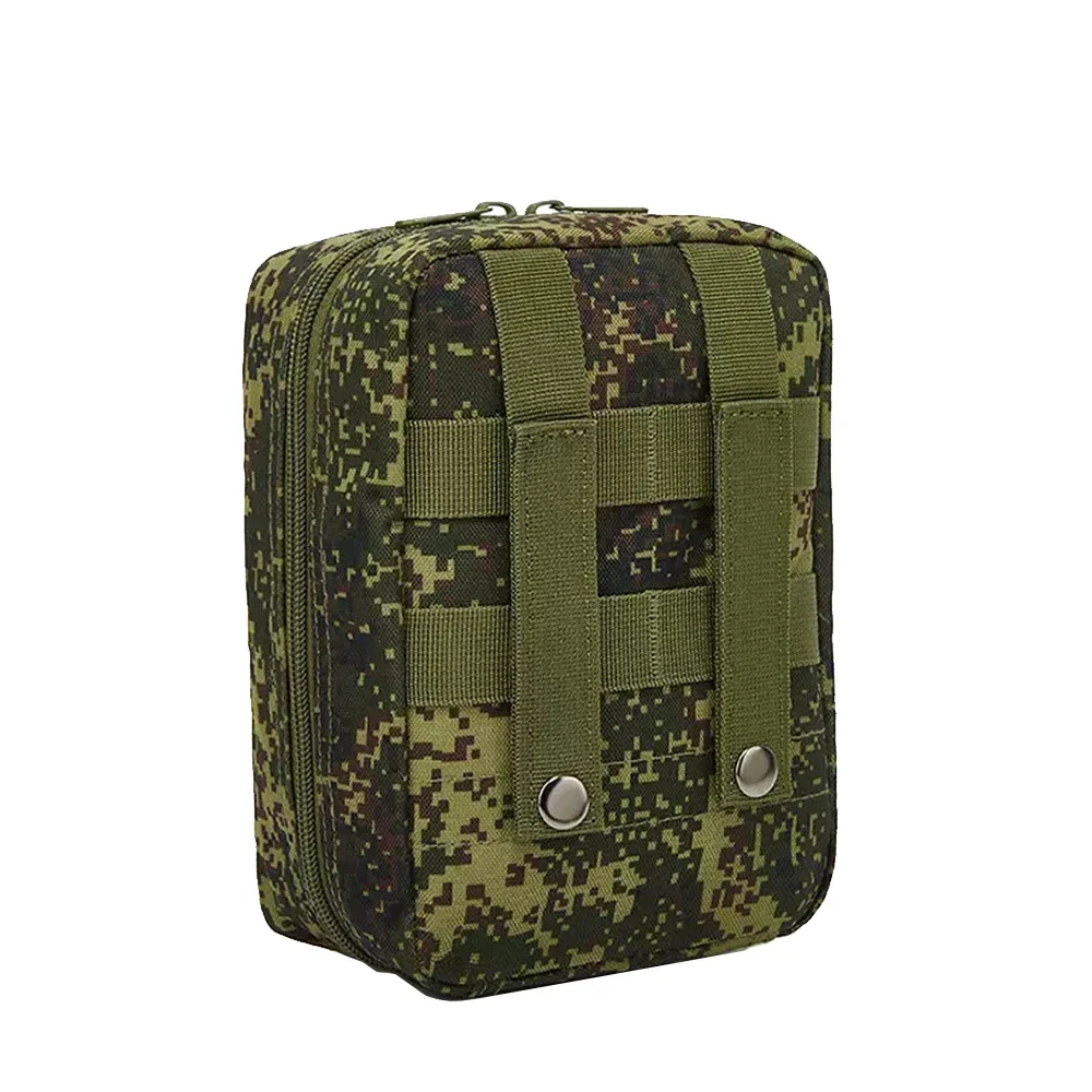 Botiquín de primeros auxilios ruso Vintage, botiquín de primeros auxilios de camuflaje para hombre verde pequeño, bolsa pequeña de almacenamiento de supervivencia en el campo, botiquín de primeros auxilios WW2 - imagen 3