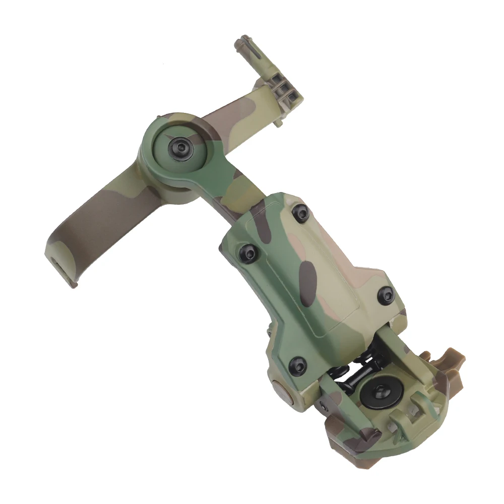 Soporte de montaje de riel de arco para auriculares tácticos, adaptador de riel de auriculares Airsoft para equipo Wendy M-LOK - imagen 4