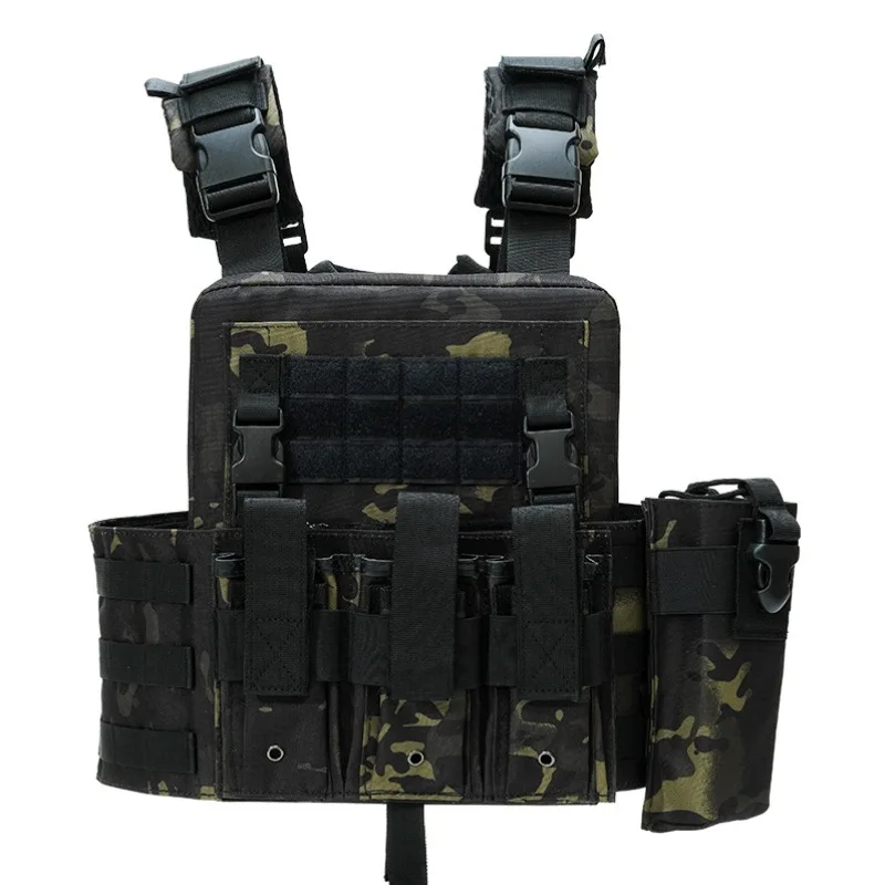 Chaleco táctico al aire libre, chaleco deportivo de ciclismo, ropa de camuflaje multifuncional