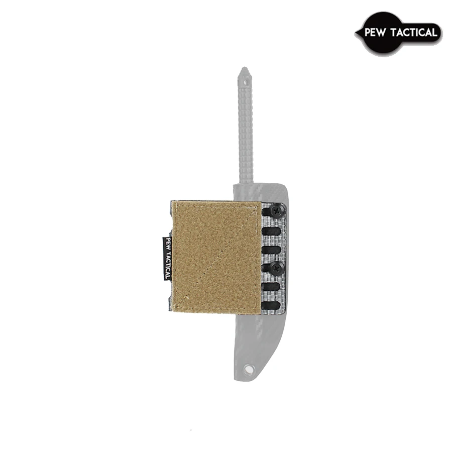 Pew-cuchillo táctico estilo Ferro, plataforma de montaje de cuchillos estilo cuña, accesorios auxiliares Airsoft - imagen 5