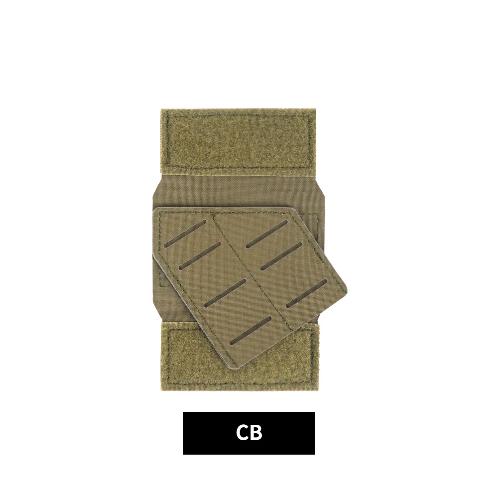 Placa adaptadora MOLLE doble fila cuádruple para cinturón táctico - imagen 3