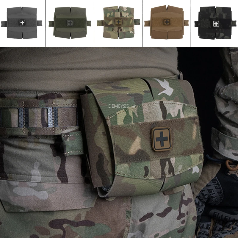 Bolsa médica táctica MOLLE botiquín primeros auxilios EDC