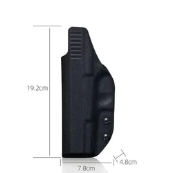 Funda IWB Kydex para Glock G17 – Porte oculta multicalibre