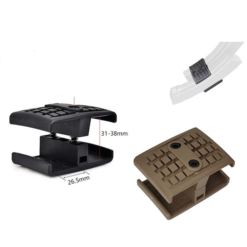 Acoplador doble paralelo MP5 – Conector táctico para cargadores - imagen 3