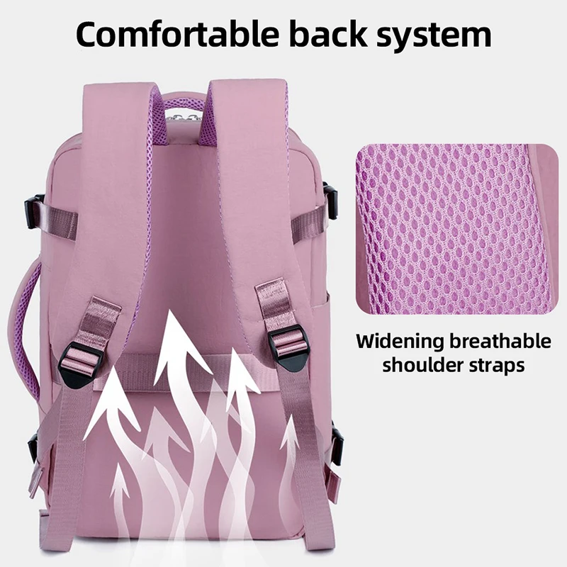 Mochila deportiva para gimnasio y Fitness, mochila para viajes al aire libre, Camping, senderismo, Maleta de negocios, mochila para libros para ordenador portátil para estudiantes para la escuela - imagen 3