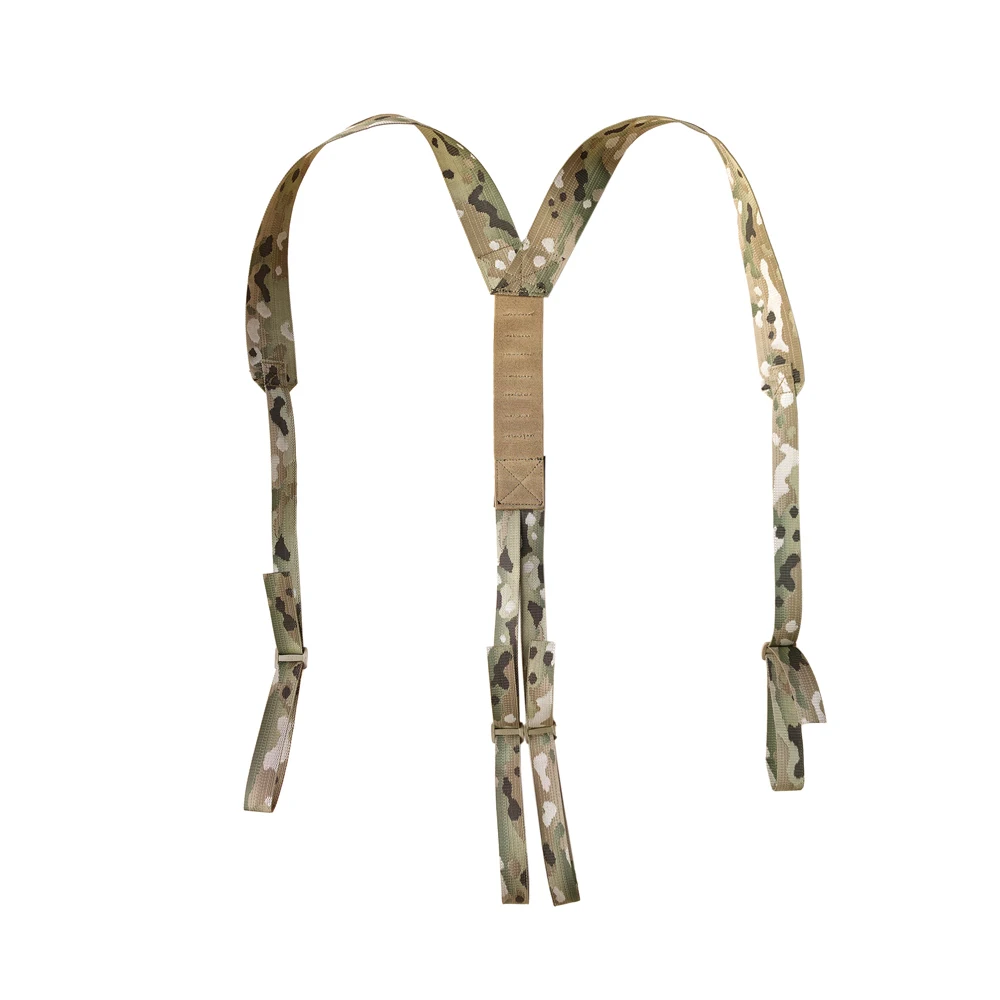 Tirantes de cinturón táctico resistente, arnés en Y, correa de hombro, perfil bajo, espalda alta, cinturón de combate AVS SLC, accesorios de caza - imagen 2