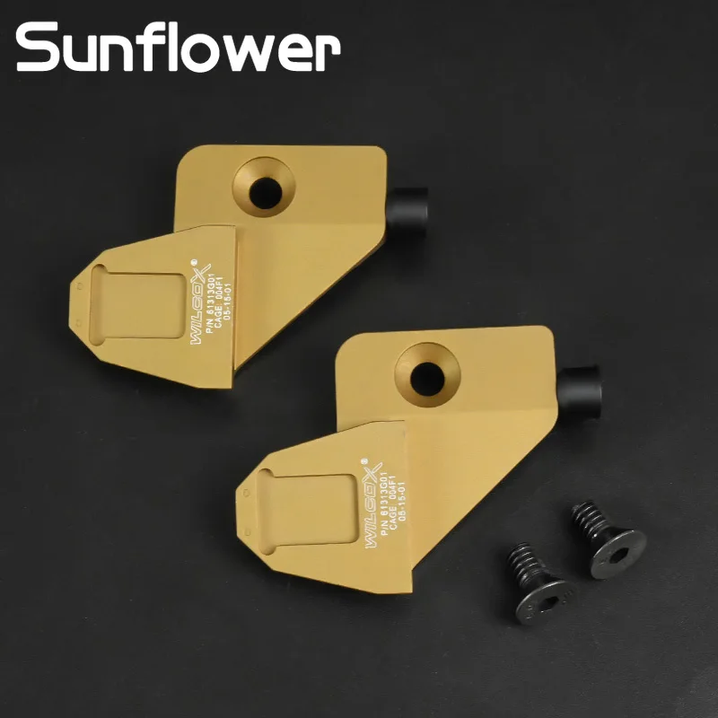 PVS14 NVG-Soporte de montaje para casco de zapato de cola de milano, táctico, 2 uds., binoculares, visión nocturna, accesorios adaptadores de soporte de brazo J - imagen 5