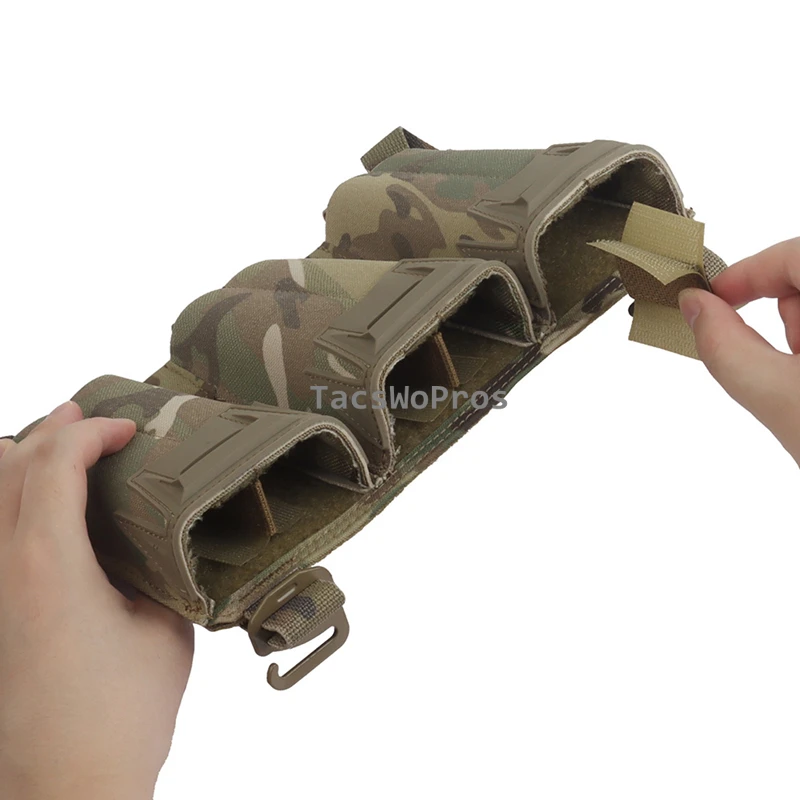 Bolsa táctica multicalibre Mag, conjunto de bolsa de administrador de segunda capa, chaleco de caza Airsoft, portador de placa frontal, bolsas de accesorios - imagen 3