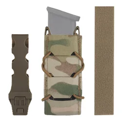 Bolsa táctica para revistas V2 Gen 2 Tiger, bolsa para pistola Mag de 9MM, bolsas para linterna Molle, soporte para antorcha, funda para cuchillo Airsoft de caza
