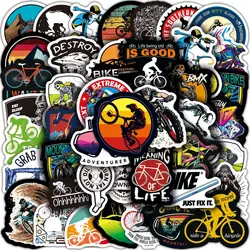 Pegatinas vinilo impermeable MTB – Decoración graffiti para bicicleta montaña