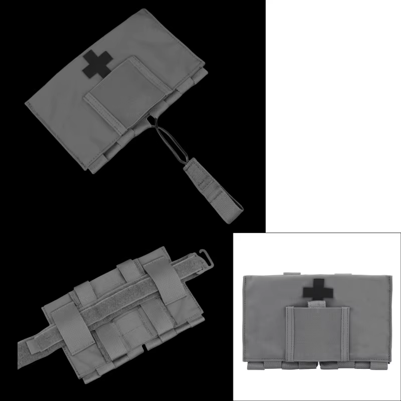 Botiquín IFAK táctico liberación rápida impermeable despegable