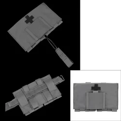 Botiquín IFAK táctico liberación rápida impermeable despegable