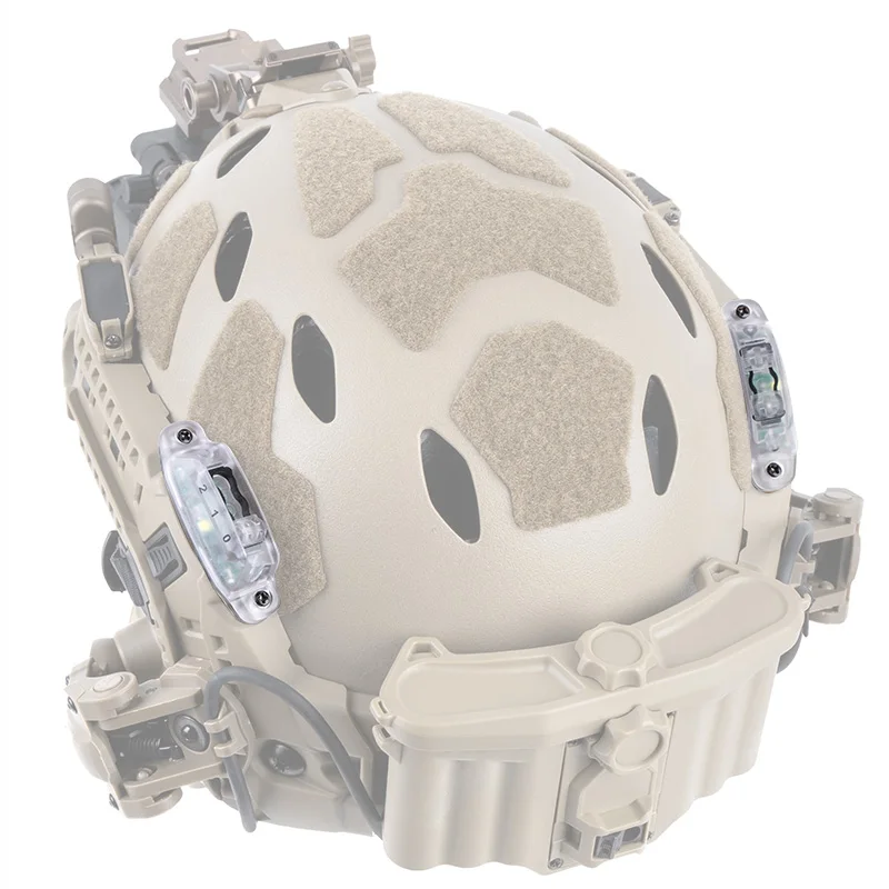 Luz de señal de riel de arco Modular táctica, lámpara Ir/blanca para exteriores, caza, Camping, supervivencia, seguridad, casco Airsoft, luz estroboscópica - imagen 2