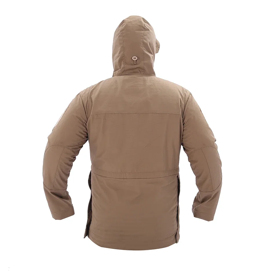Chaquetas tácticas ropa cortavientos chaqueta de campo para hombre al aire libre impermeable piloto de vuelo abrigo con capucha - imagen 3
