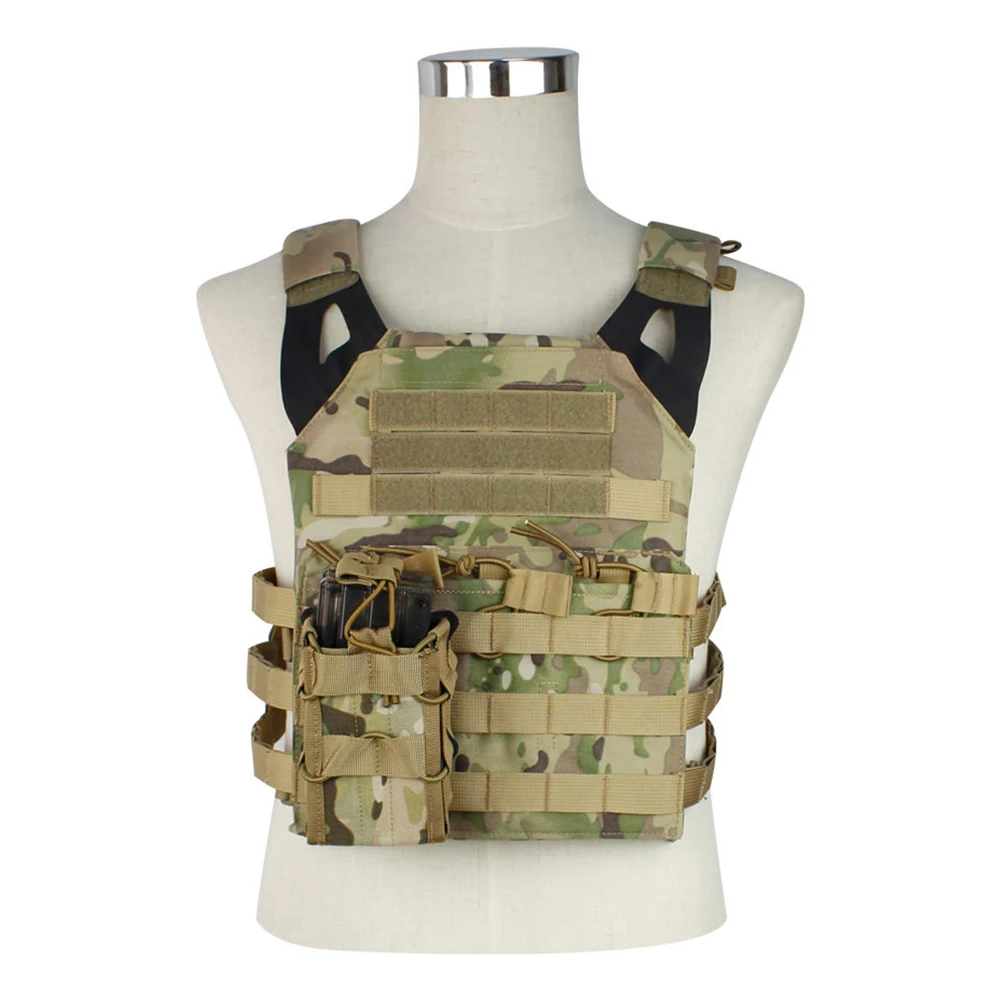 Bolsa táctica para revistas Molle AK AR M4 AR15, fundas de transporte para Rifle, pistola Mag, nailon 1000D, Airsoft, bolsas de almacenamiento de doble capa - imagen 5