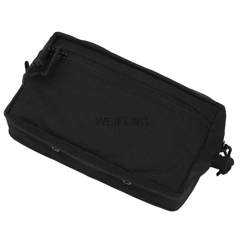 Bolsa táctica Molle GP, chaleco militar estilo SS, bolsa EDC ancha GP, bolsa de almacenamiento de utilidad con doble cremallera, bolsa de herramientas de supervivencia - imagen 5