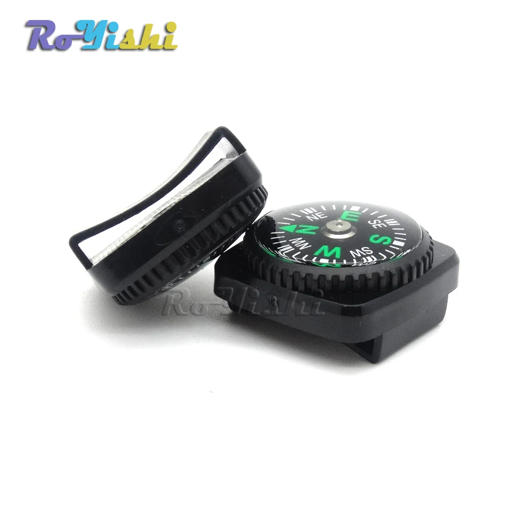 10 unids/pack Mini brújula para pulsera Paracord Camping al aire libre senderismo viaje herramienta de supervivencia de emergencia - imagen 3