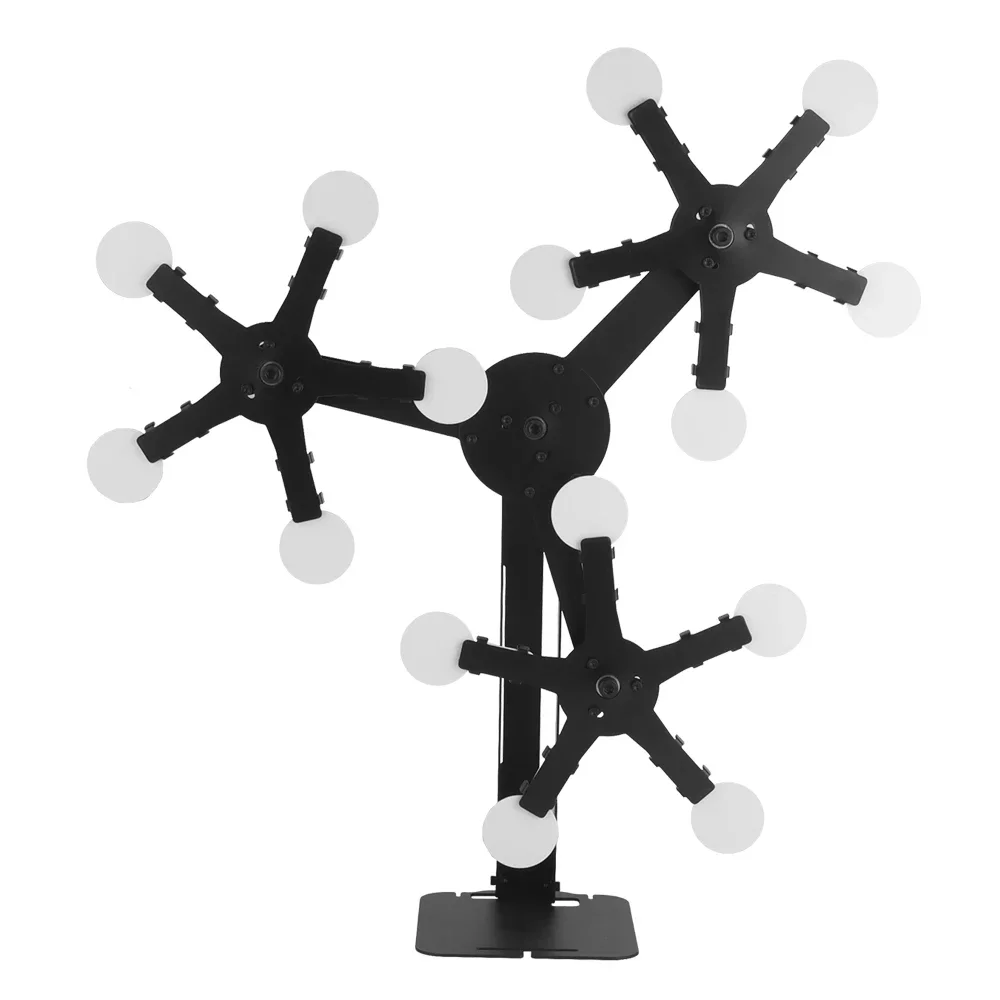 Objetivo de tiro de entrenamiento táctico, soporte oscilante de aleación resistente, brazo objetivo, molino de viento de cinco estrellas, objetivos de Paintball, caza al aire libre - imagen 2