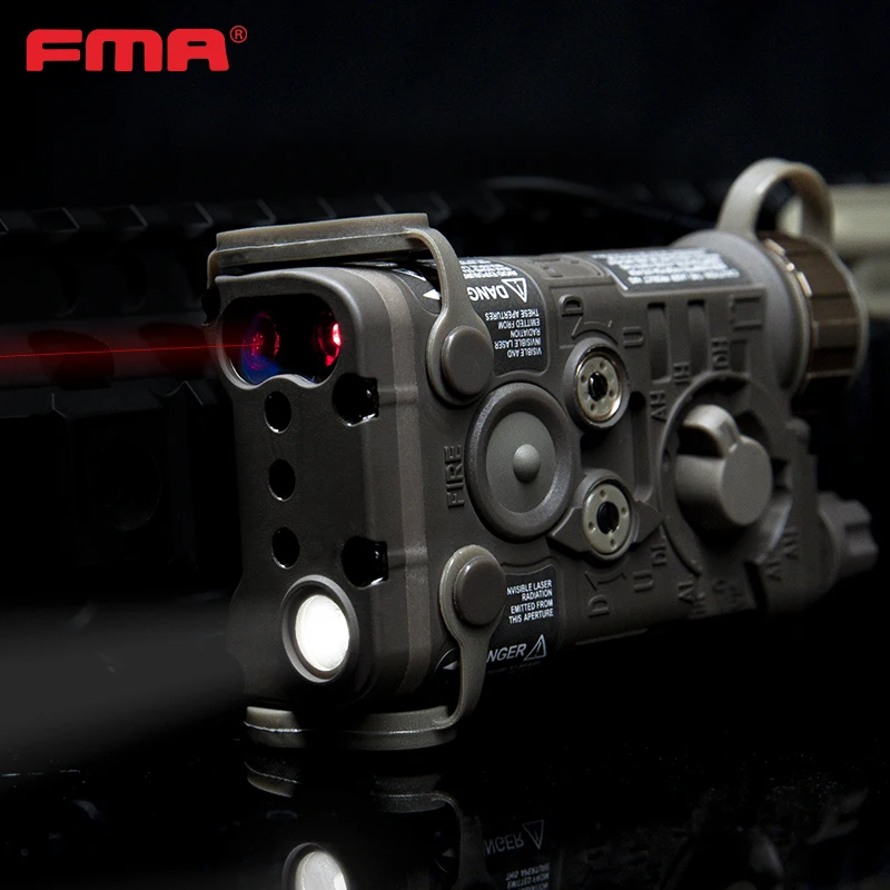 TB1398 FMA Mini versión de laboratorio al aire libre, luz Led de PEQ-NGAL + láser rojo IR, accesorio de equipo táctico - imagen 3