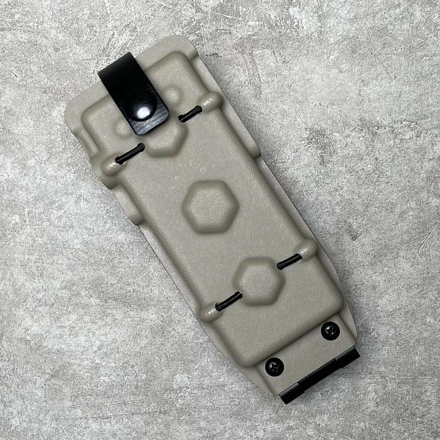 Accesorios de llamadas tácticas Kydex Uv5R Ropen Expansión de batería Caja de almacenamiento abierta y cerrada más larga - imagen 4