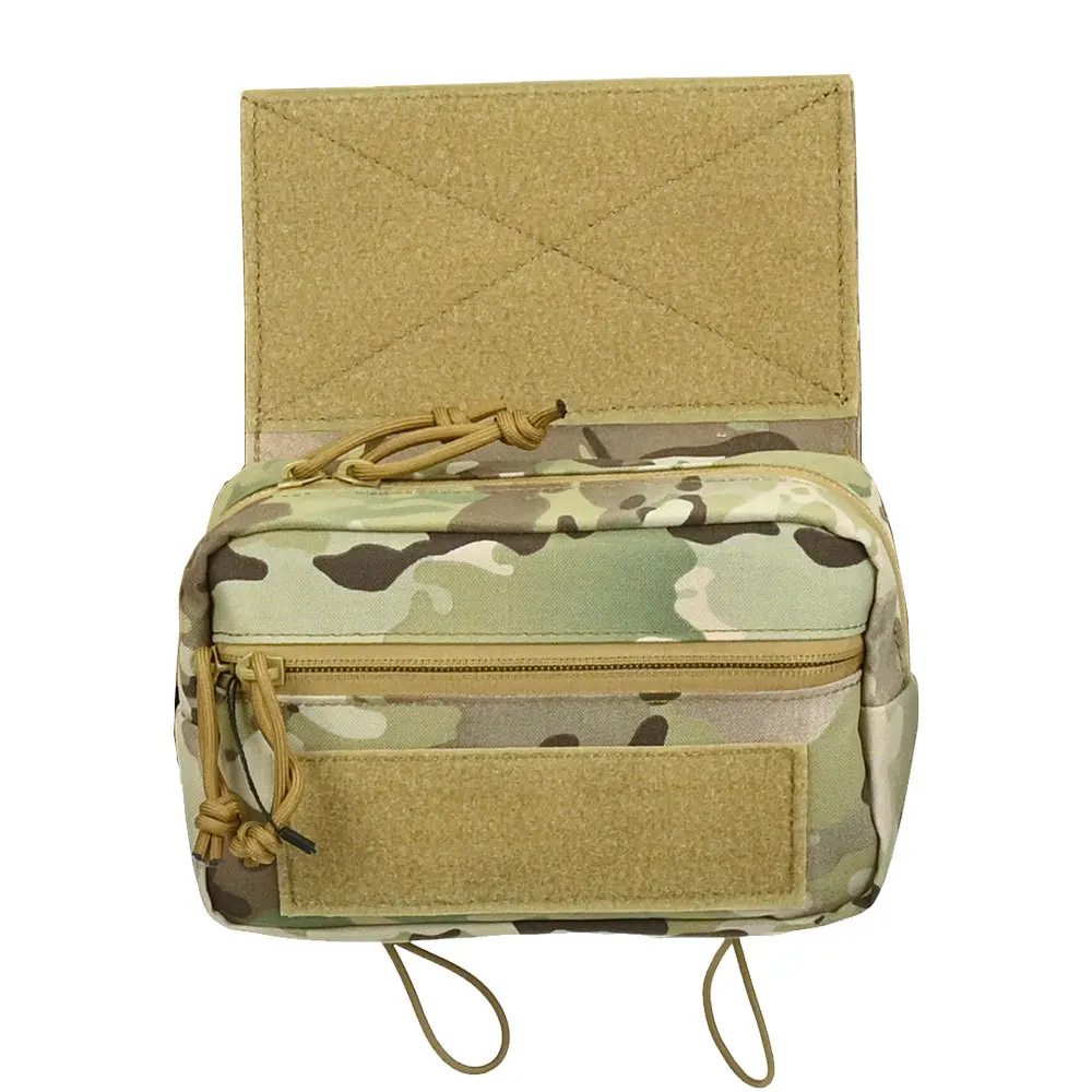 Riñonera táctica MK3, bolsa de utilidad para el vientre, chaleco de aparejo para el pecho, portador de placa, aspecto de gancho de nailon