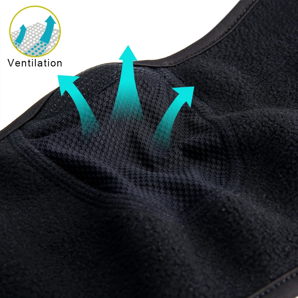 Calentador de cuello para clima frío, cubierta para las orejas, bufanda térmica de lana, máscara, Bandana para la cara, esquí, deporte de ciclismo, Snowboard, senderismo, hombres y mujeres, invierno - imagen 5